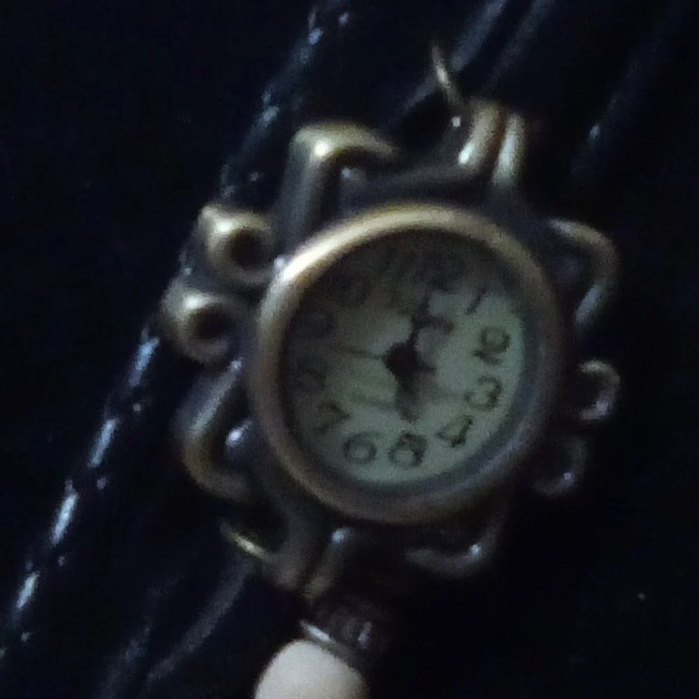 Viger Bracelet Women's Watch, Butterfly Charm Faux Leather Beads Boho Quartz